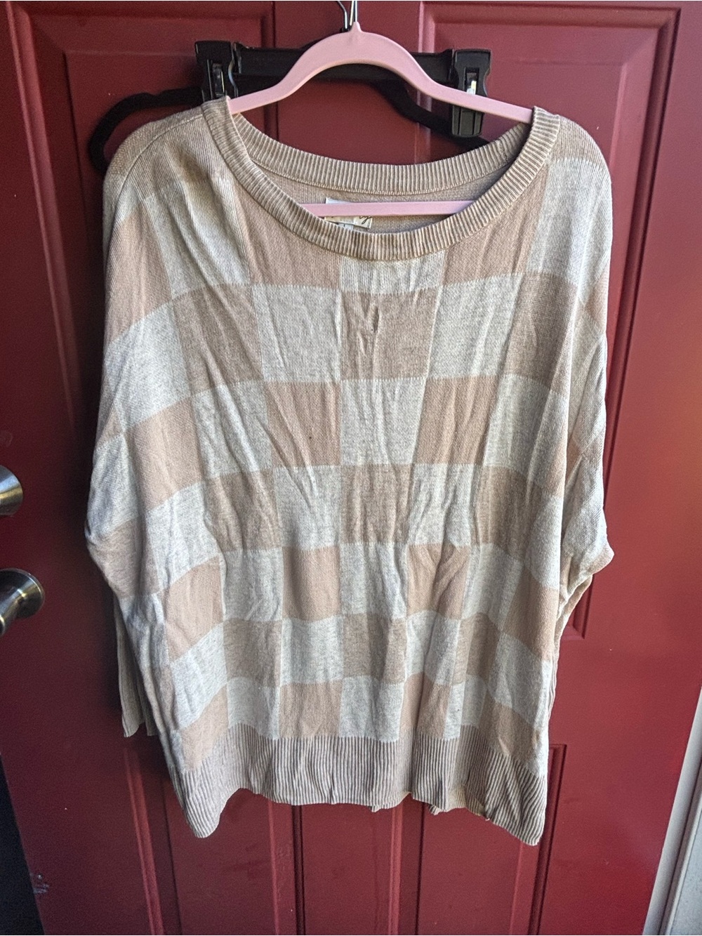 Wonderly Striped Boatneck Pullover - Beige & Cream